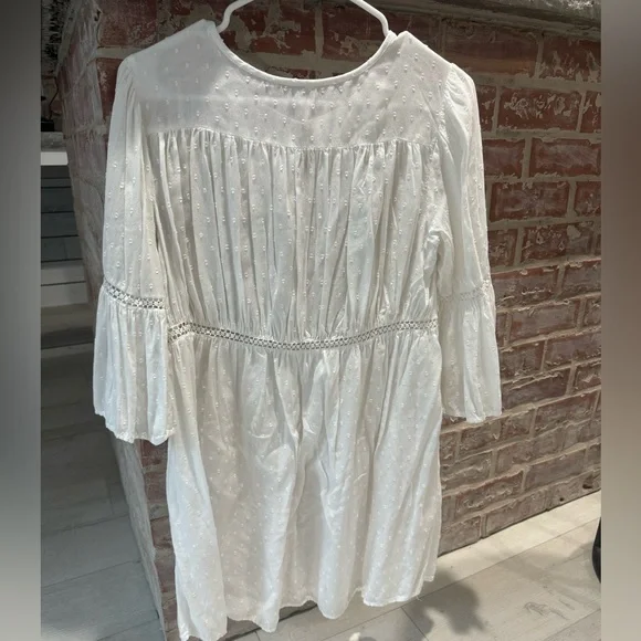Lucky Brand White Boho Dress - Small - Picture 5 of 5